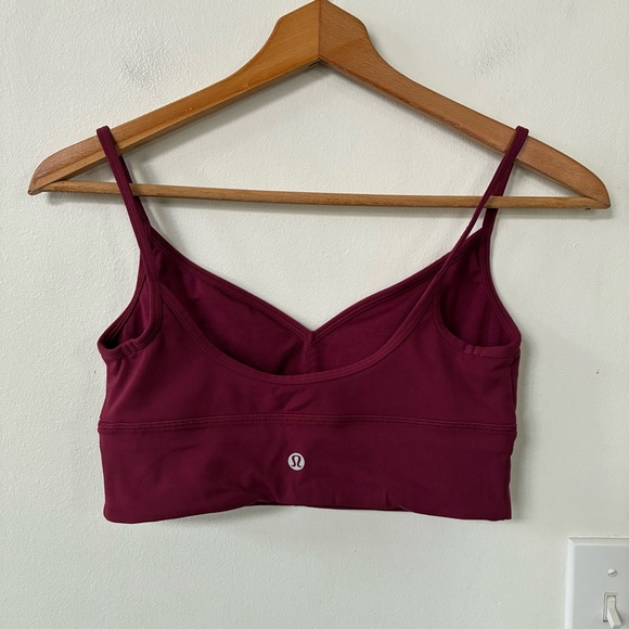 Lululemon Align Sweetheart Bra Light Support, A/B Cup Deep Luxe - Picture 7 of 9